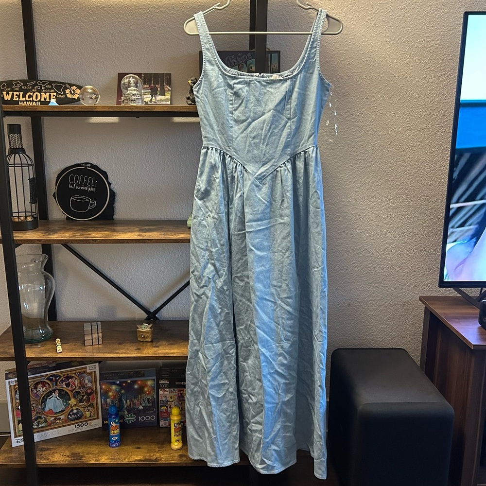 Pink Diamond Midi Fit and Flare Dress